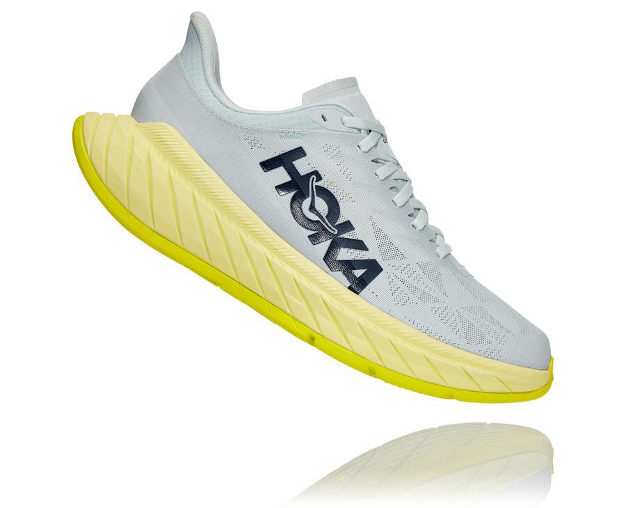 Tenis Hoka One One Hombre Blancos - Carbon X 2 - KLAO02145